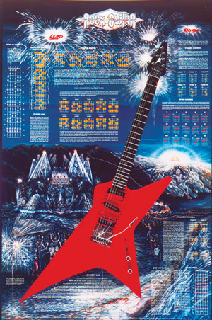 The Rock Guitar Poster